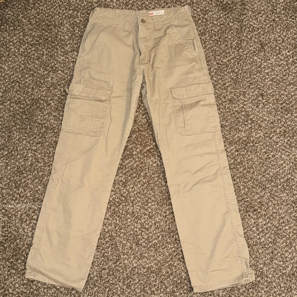 Wrangler Beige Cargo Pants - Picture 1 of 3